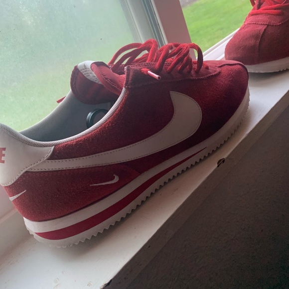 nike double swoosh cortez